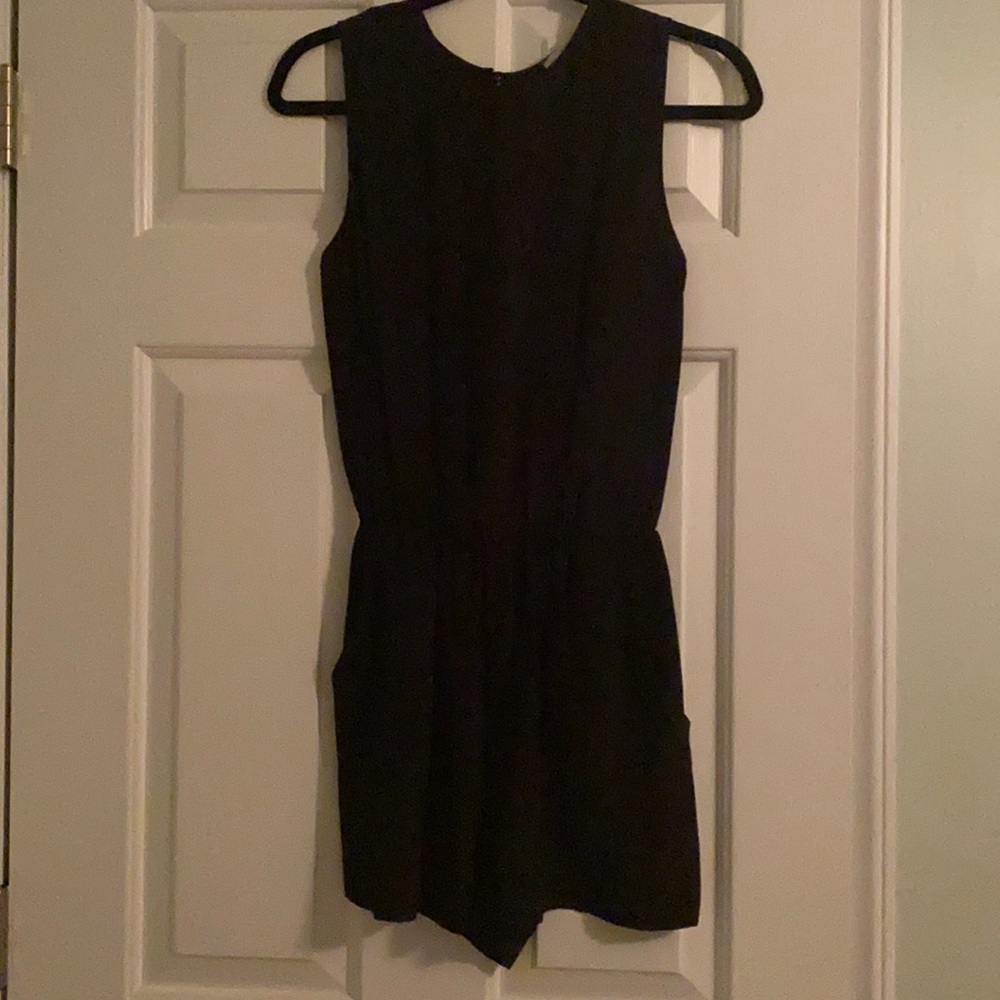 Silk romper